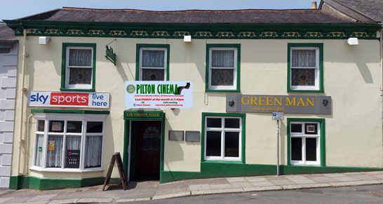 Green Man Banner